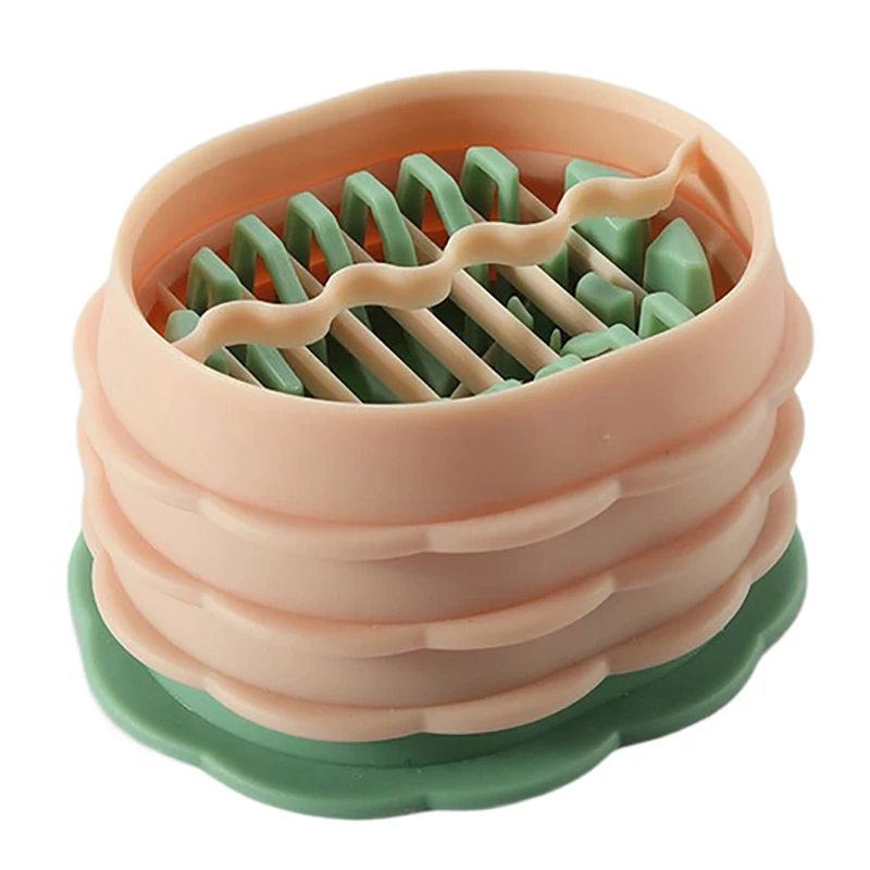 3 In 1 Manual Egg Slicer Cutter Egg Cooking Tool Multifunctional Egg Dividers Mold Cutter Egg Opener Gadgets Kitchen Utensils