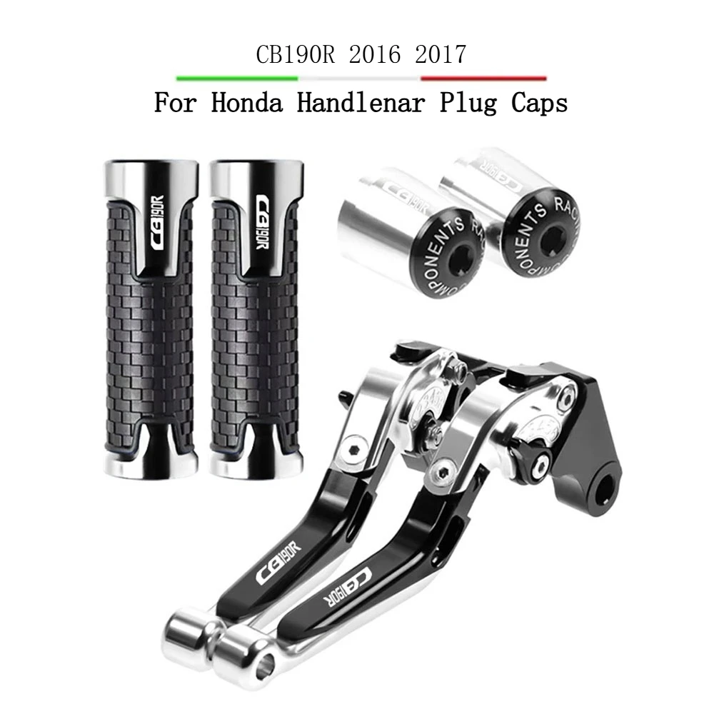 

Для Honda CB 190R 2016 CB190R 2017 алюминиевые мотоциклетные тормозные рычаги с ЧПУ, ручки руля, концы