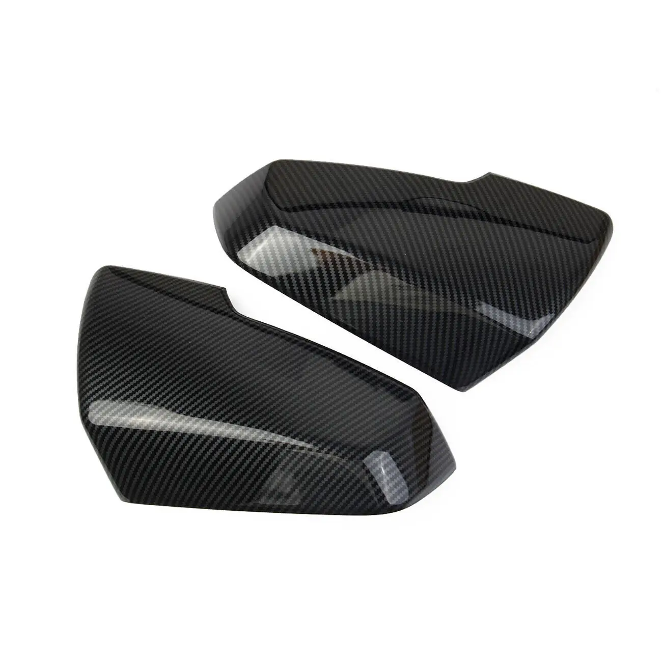 For Chevrolet Traverse 2018 2019 2020 2021 Car Rearview Side Mirror Cover Sticker Wing Cap Exterior Door Case Trim Carbon Fiber