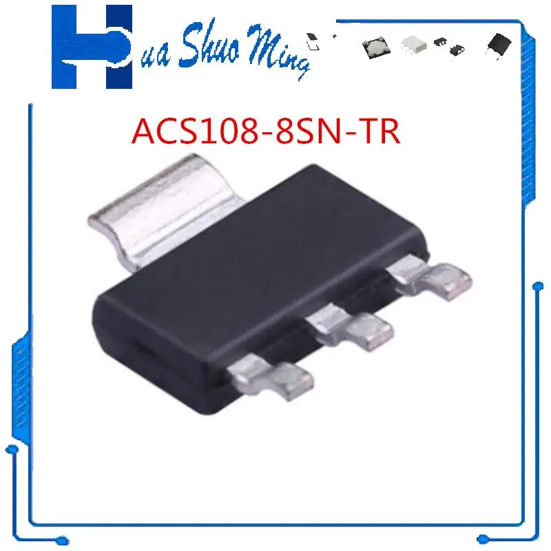 5 قطعة/الوحدة ACS108-8SN-TR ACS108-8SN ACS108-8S ACS1088SN ACS1088S ACS1088 ACS108 SOT223