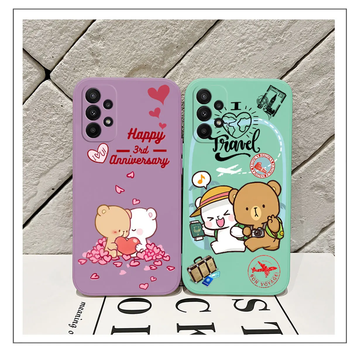 Cute DUDU BUBU Bear Phone Case For Xiaomi Mi 13 12 12T 12S 11 11T Ultra 10 10T 9 9T 9SE 8 Pro Lite 5G Liquid Silicone Cover