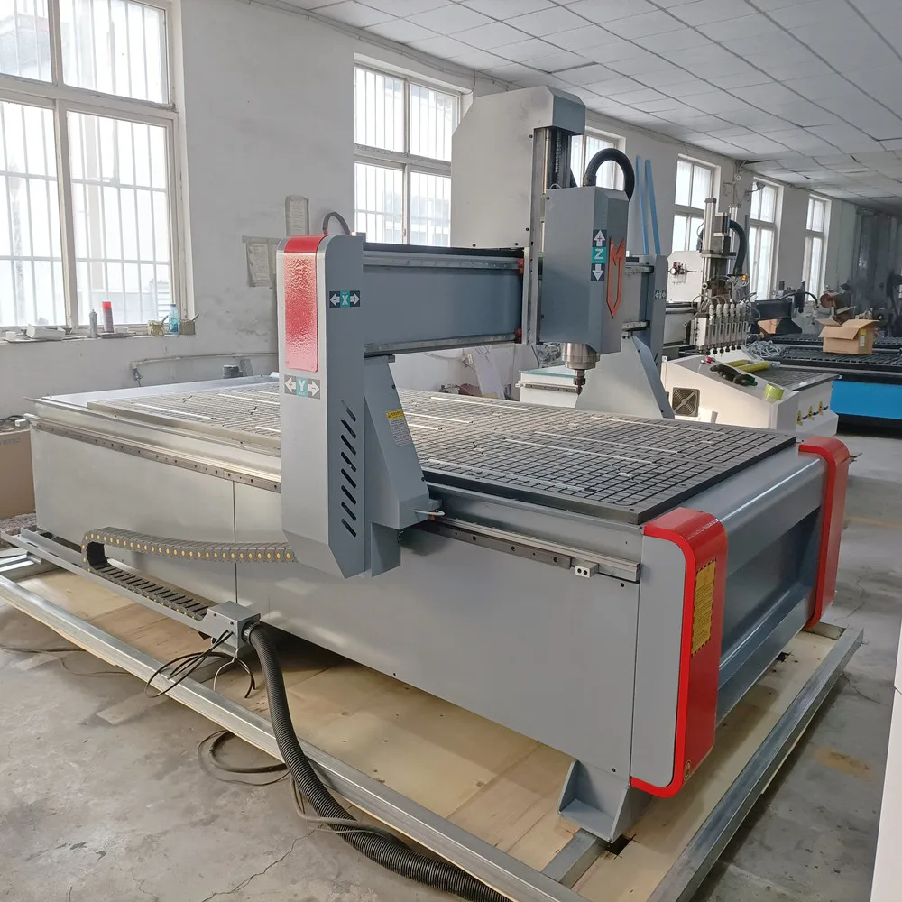 2025 New Type 1325 Wood Cutting Machine 3D Carving CNC Router For Woodworking CNC Milling Machine For Cabinet Door Table Bed