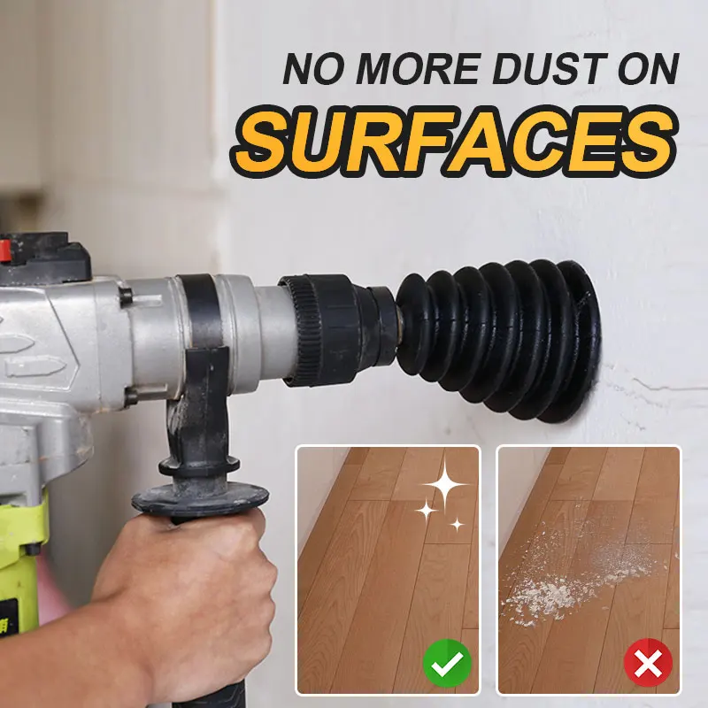 電気ドリル,衝撃,ドリル,集塵機,電動工具アクセサリー,4つのゴムパッド付き