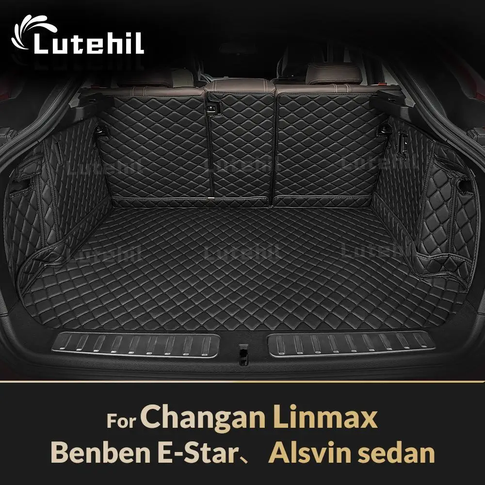 

For Changan Linmax Benben E-Star Alsvin sedan Auto Full Coverage Trunk Mat Car Protective Pad Cargo Liner Interior Accessories
