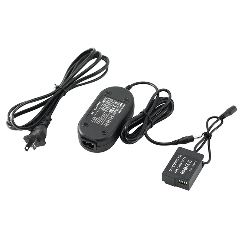 Фиктивный аккумулятор DMW-BLC12 DCC8 для Panasonic FZ200 FZ300 FZ2500 G5 G6 G7 G80 G81 G85 GX8 G99 SIGMA FP US Plug-BTFL