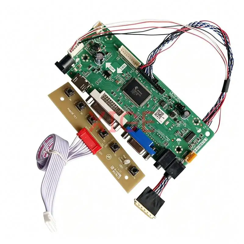 Drive Board Fit LTN133AT17 LTN133AT27 LTN133AT23 LTN133AT28 LVDS 40-Pin Laptop Monitor Screen 1366*768 VGA DVI HDMI 1366x768 Kit