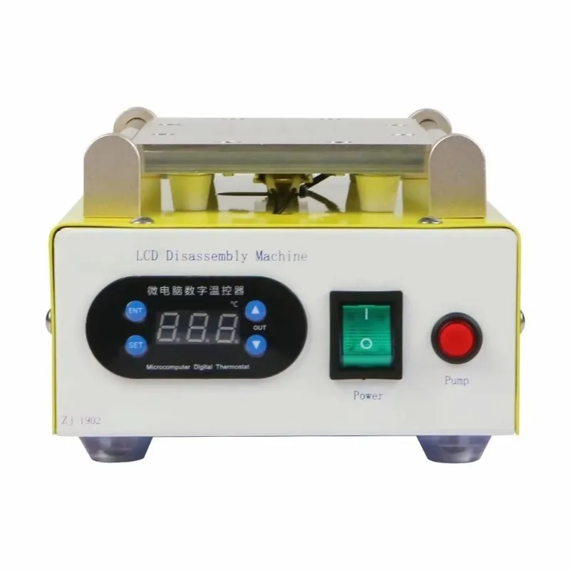 Brand New 7 Inch Manual LCD Vacuum Broken Touch Screen Repair LCD Separator Machine With Pump Vacuum