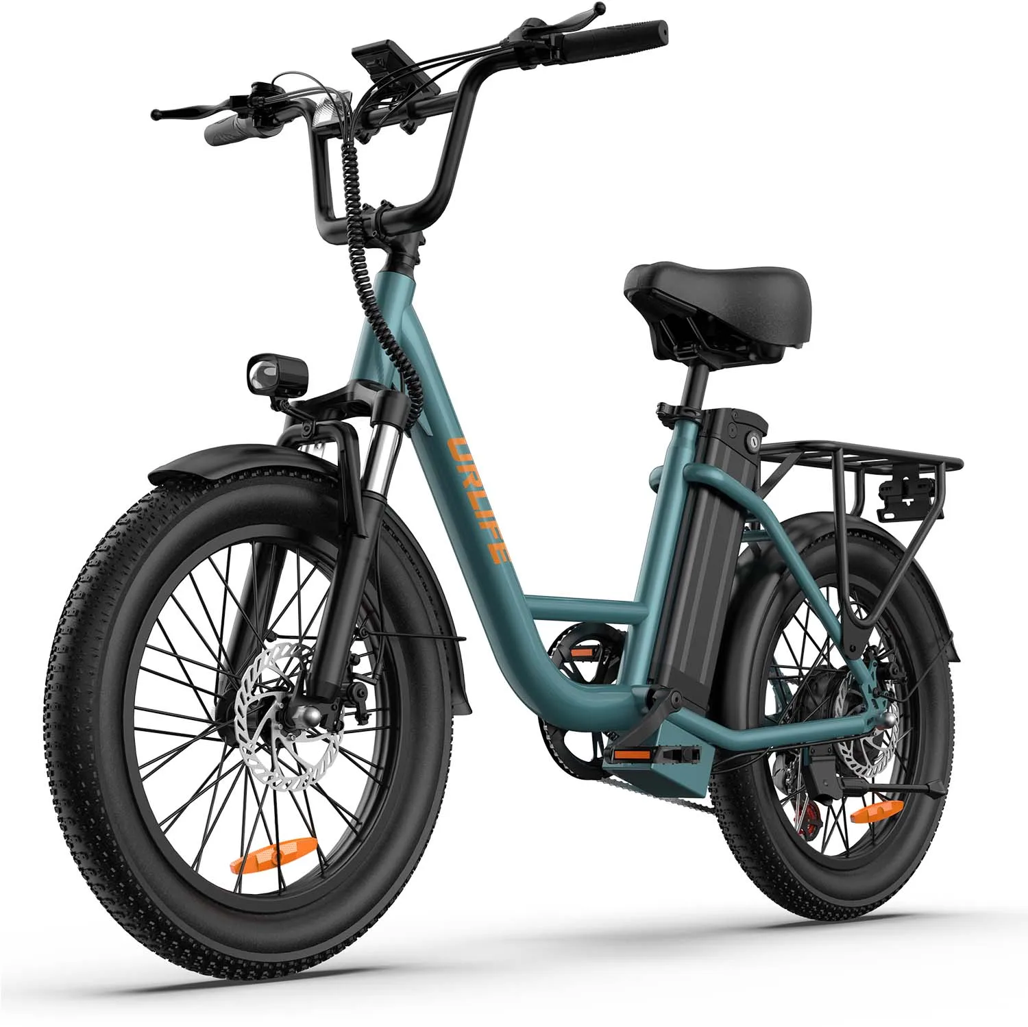 URLIFE E20 Elektrofahrrad für Erwachsene, 250 W Motor, Elektrofahrrad, 48 V, 13 Ah, 20 Zoll Reifen, City Commuter Elektrofahrrad – Detail 16
