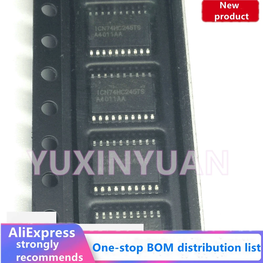 5PCS/LOT ICN74HC245TS ICN74HC245  ICN 74HC245TS 74HC245 TSSOP in stock