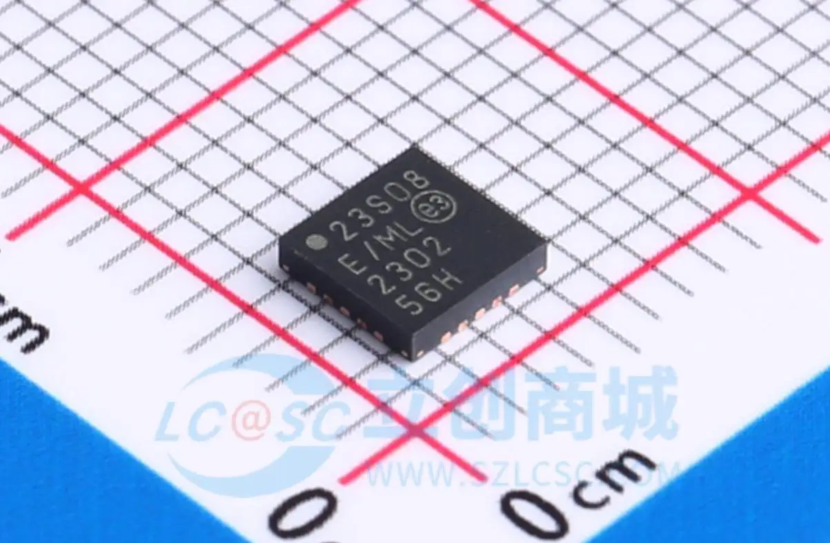 4pcs  Brand new original MCP23S08-E/ML MCP23S08-E QFN20 expansion with serial interface chip IC