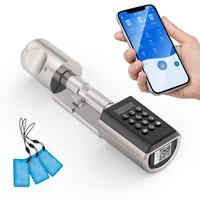 L6PCB The Best Smart Lock DIY APP Electronic Keypad RFID Digital Door Lock For Airbnb Management-EU Model