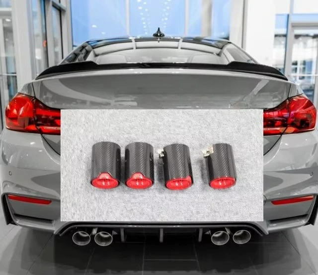 

F87 M2/F80 M3/F82/F83 M4/F10 M5/F12/F13 M6 Carbon M Performance Exhaust Tip – Sporty Sound & OE-Grade Fit