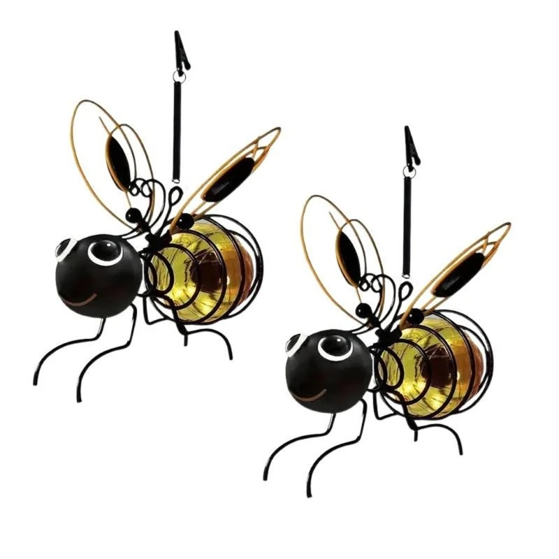 

Weatherproof Solar Honeybee Light Perfect For Garden And Terraces Pathway Decor 37JD
