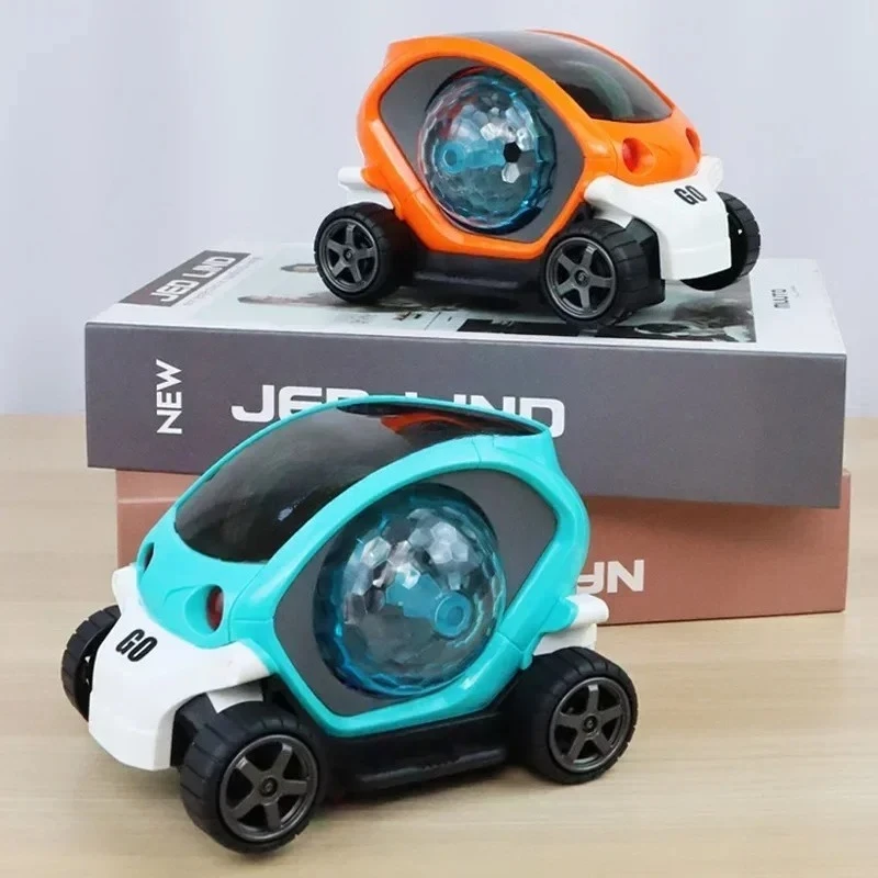 

Electronic Baby Car Toy, Sensory Crawling Toy for Toddlers, Tummy Time Play Car, Birthday Gift for 1-5 Year Old Boys