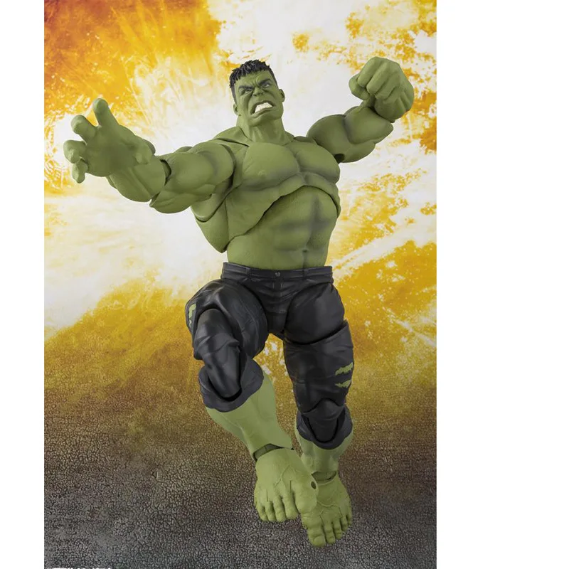 Shfiguards Thanos Figma 271 Hulk Avengers Infinity War joint Action Figure mobile BJD modello da collezione giocattoli regali per bambole