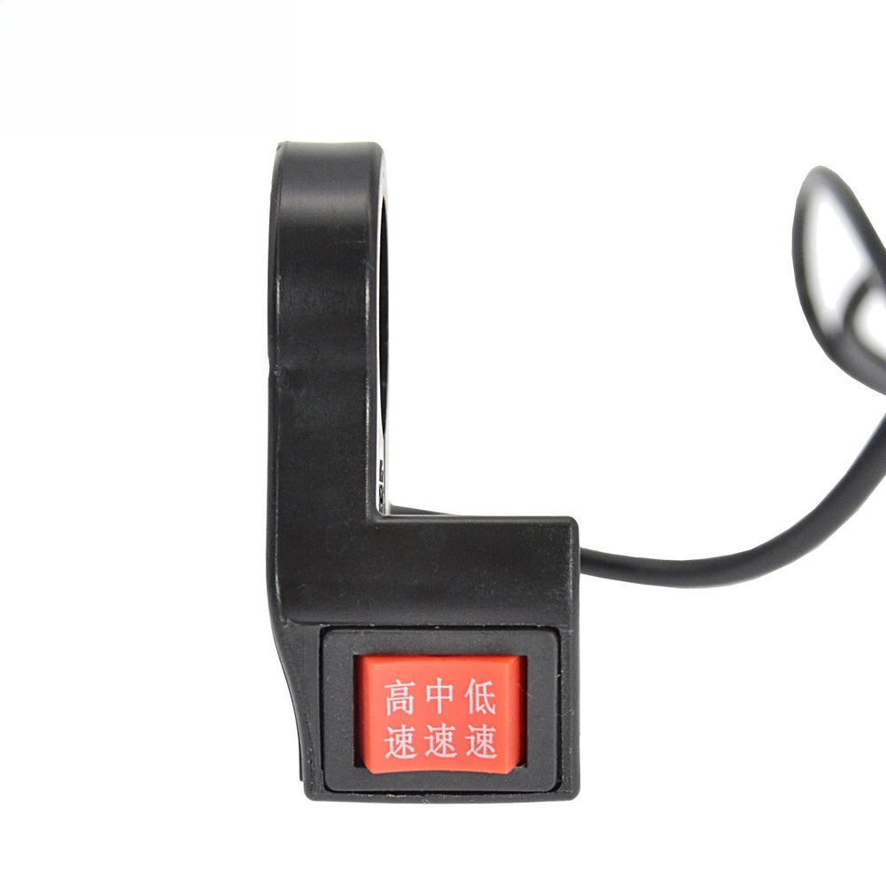 Triple Speed Rocker Toggle Switch Three Gear Control Spare Part For E-Bike Mountain Bike Scooter Equipment Maintenance