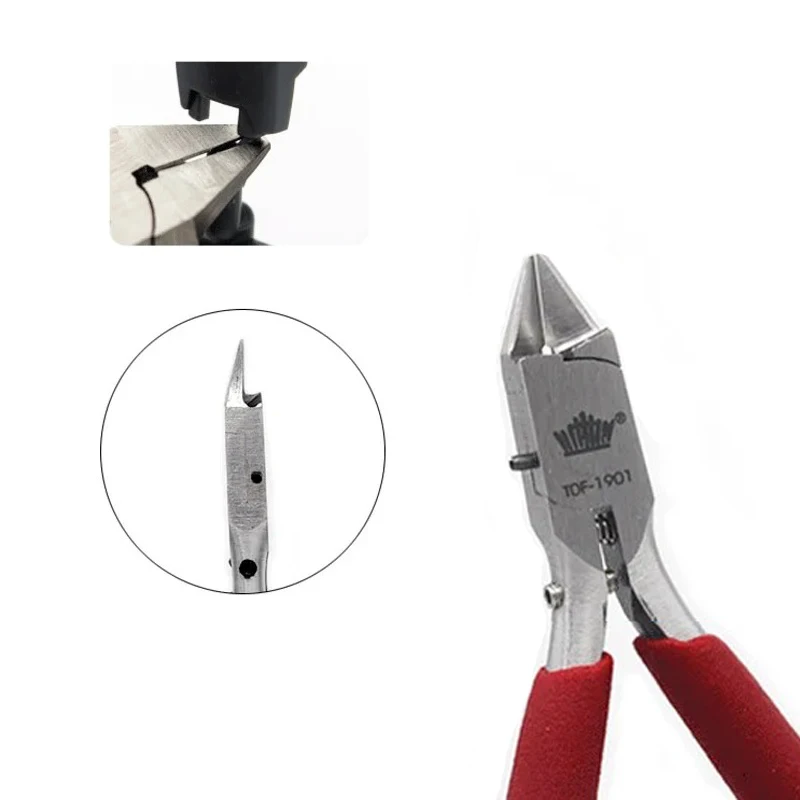 TOF-1901 Model Pliers Basic Single Blade Plastic Nippers Cutting Pliers Model Building Tools for Beginners to Fix Plastic Models