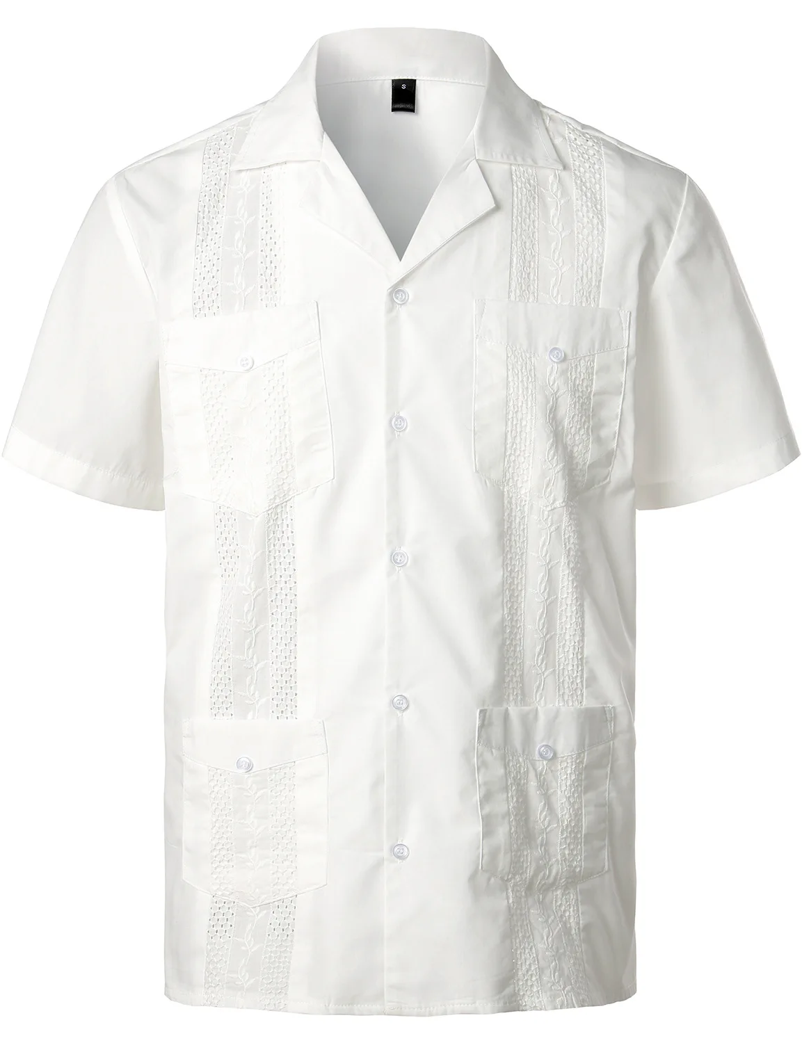 2025-New-Men's-Cuba-Beach-Senior-Wedding-Short-Sleeve-Button-Casual-Shirt-Arab-Summer-Style-Casual-Sports-Shirt