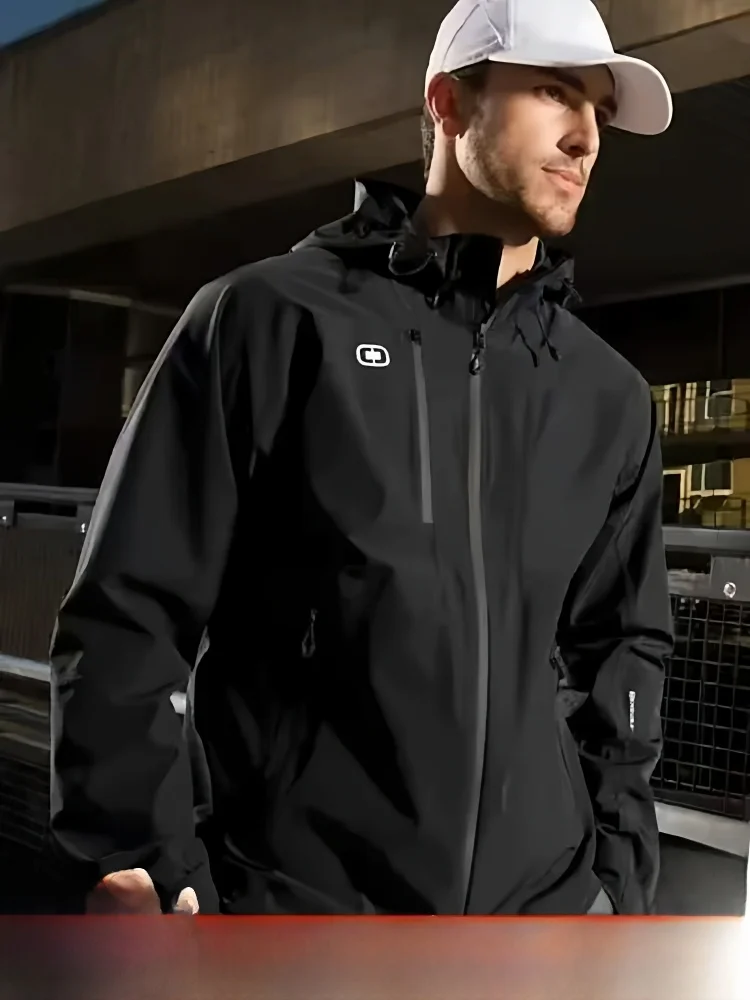 

Dingli Main Prtion! High-End Full Prure Glue! Waterproof Windproof Men's Outdoor Soft ell Jaet Autumn Season