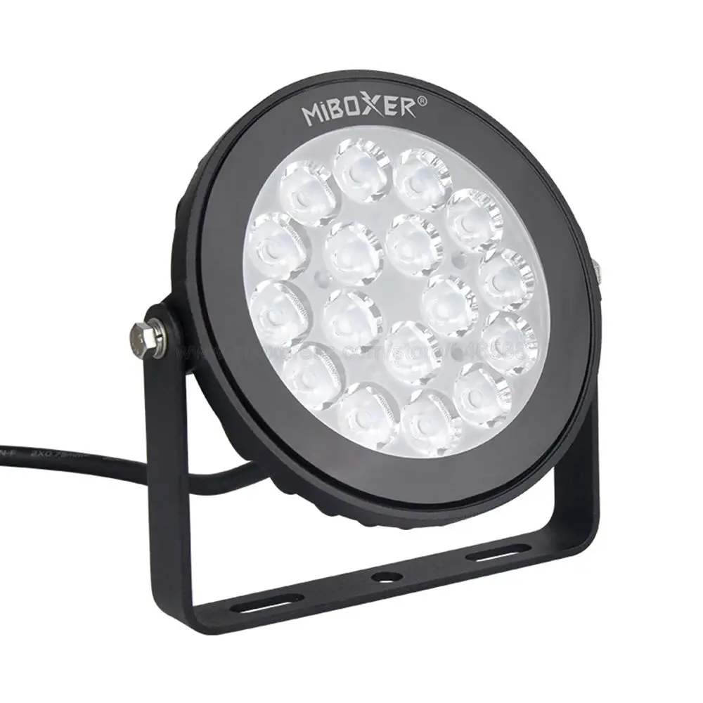 Imagem -03 - Miboxer Dc24v Futc01 9w Rgbcct Led Luz para Gramado Luz de Jardim à Prova Dágua Ip66 ao ar Livre 2.4g rf Suporte Remoto Wifi App Controle de Voz