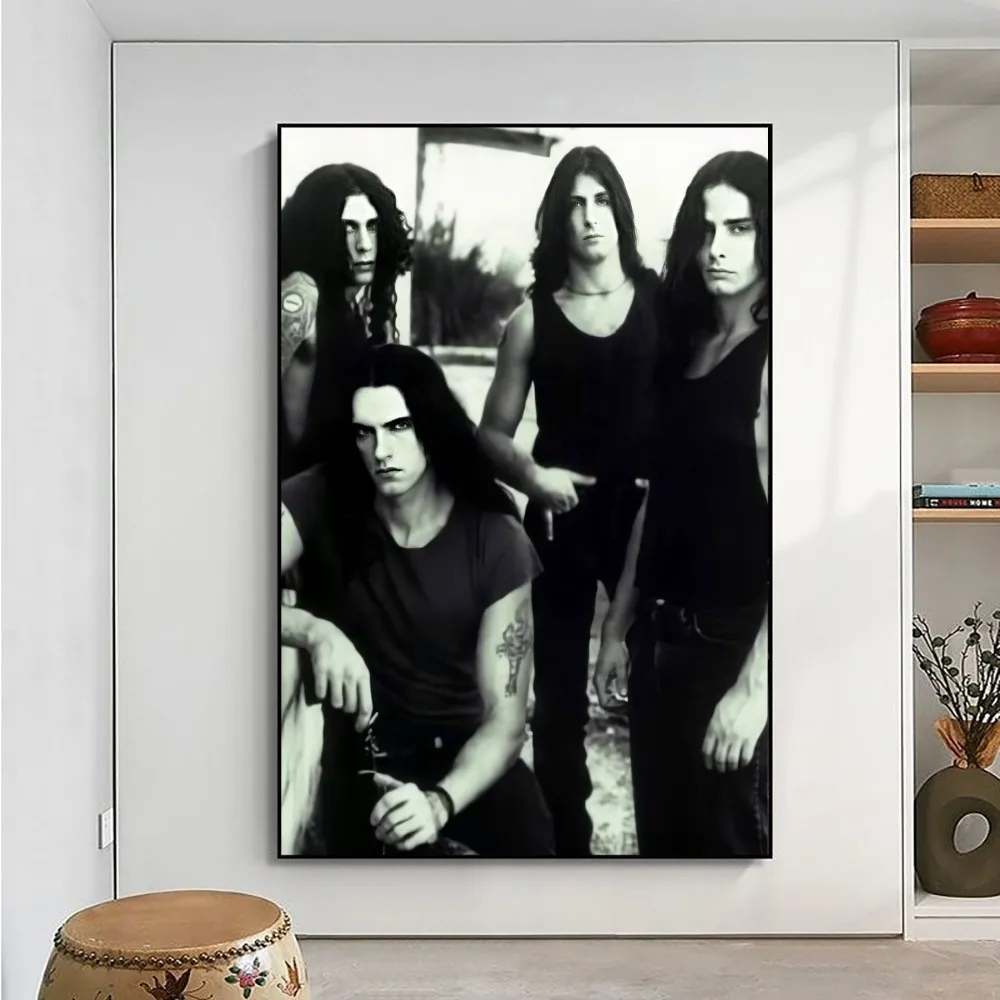 type o negative Poster Club Kraft Paper Prints Rules Poster Vintage Home Room Cafe Bar Art Wall Decor Aesthetic Painting