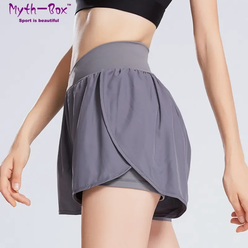 Summer Loose Yoga Shorts Women Sport Lady Gym Shorts Anti Exposed Sportwear Quick Dry Running Beach Shorts Fitness Bottom Female