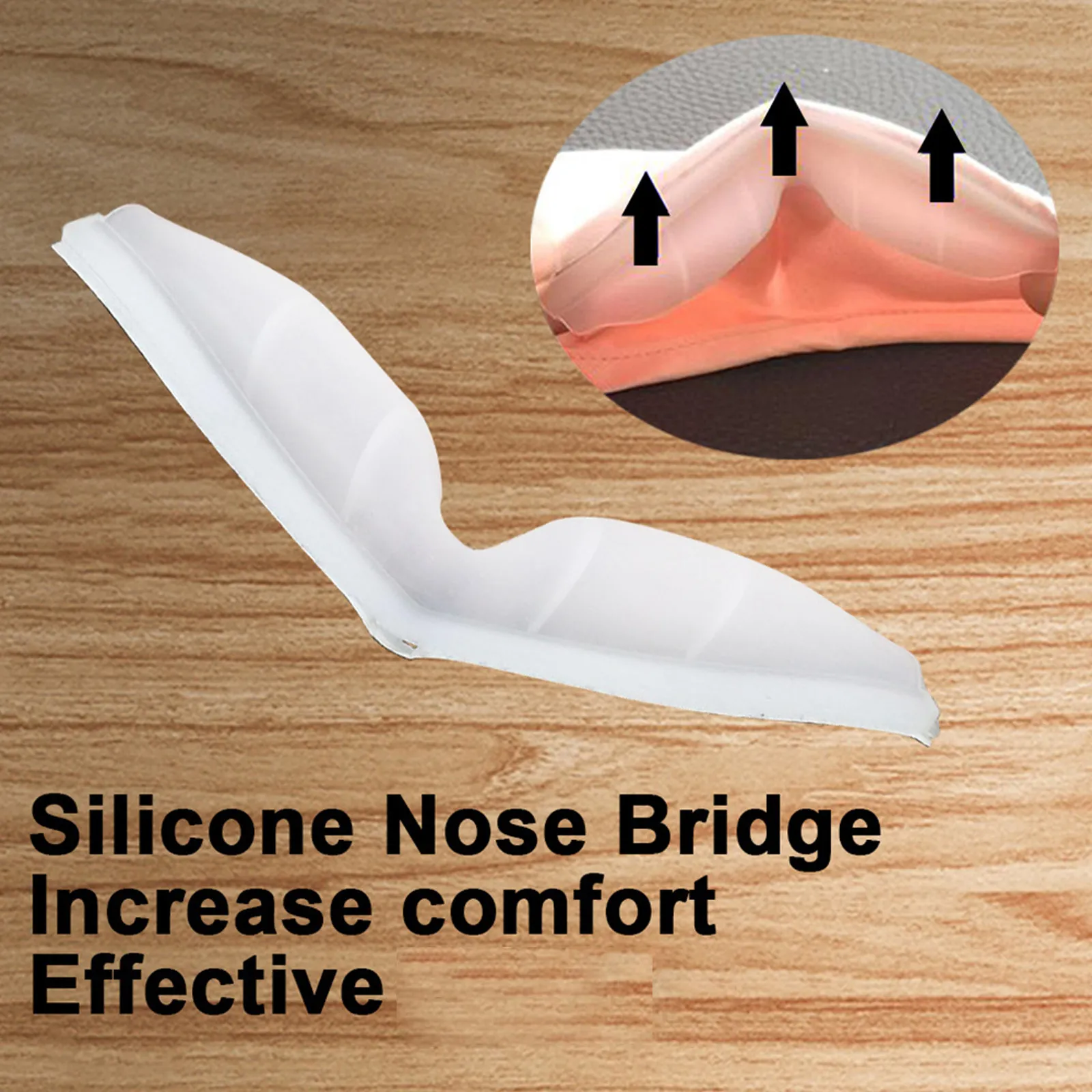 4Pcs Silicone Fog Preventer for Eyeglasses Mist Preventer Inner Mask Anti Fogging Clear Vision Portable Easy Clean Health Safe