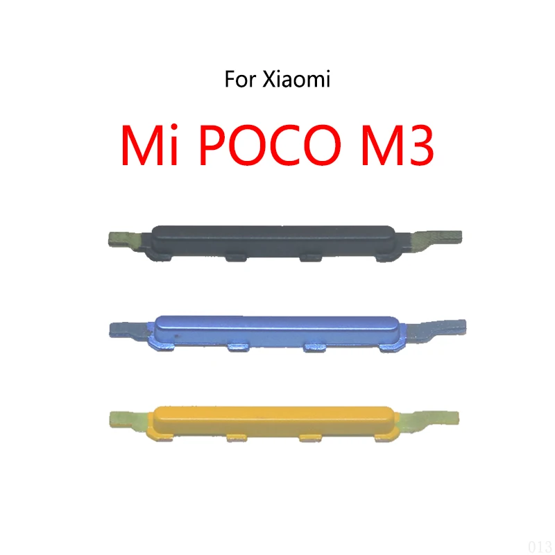 For Xiaomi Mi POCO M3 Pocophone Mute Switch Button Side Key Volume External On / Off Button