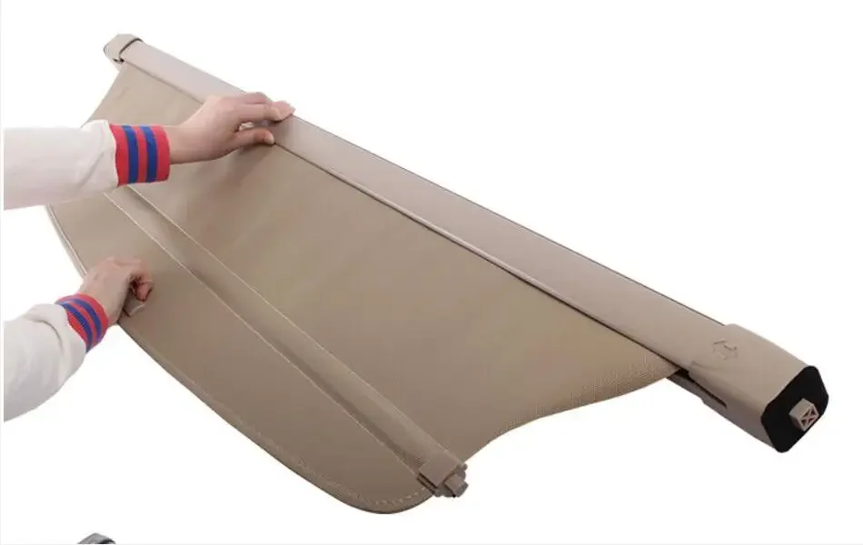 Auto Kofferbak Cargo Cover 2006-2016 Voor Volvo XC60 Zwart beige Security Shield Schaduw Auto accessoires