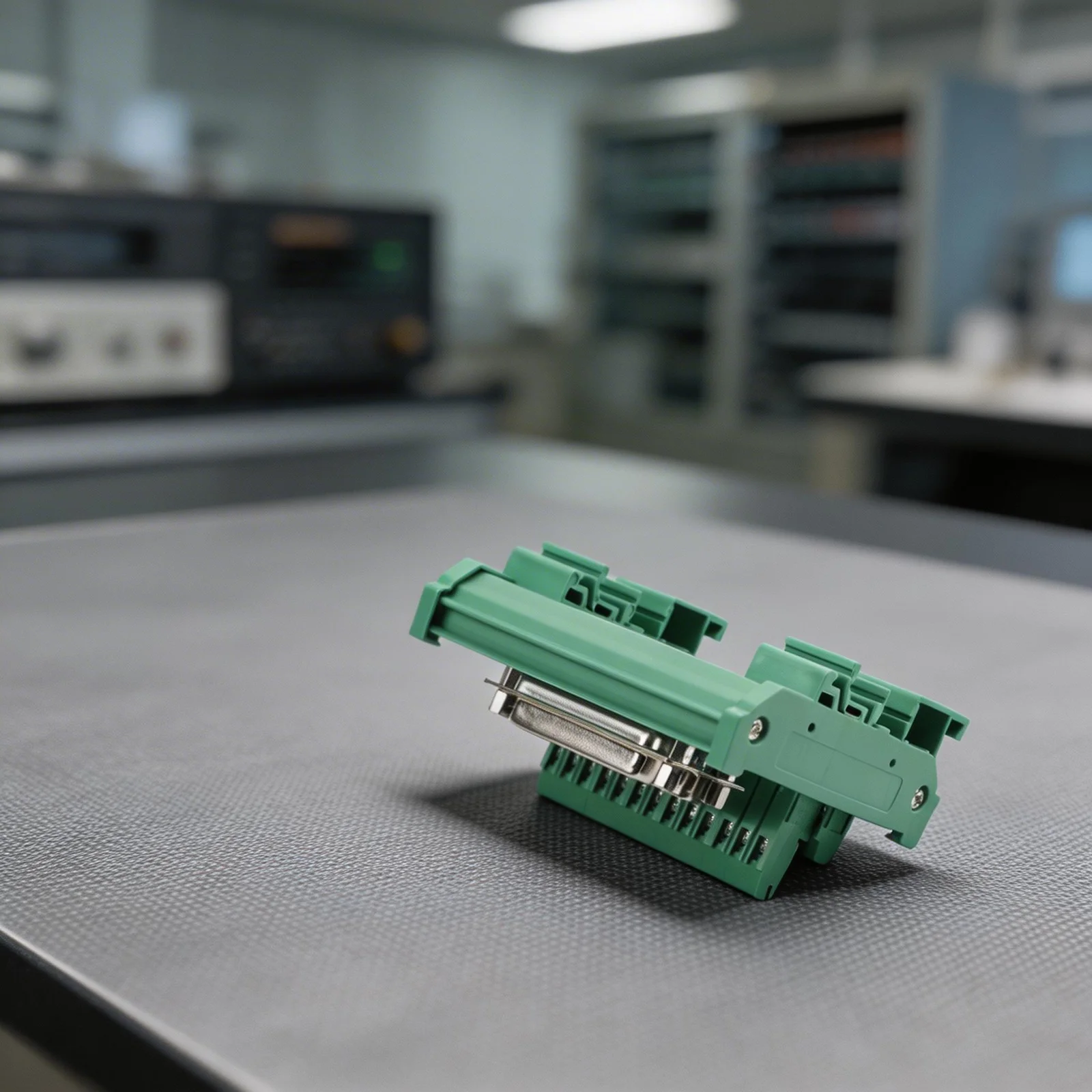 DB25 Male To Female DIN Rail Mount Interface Module For D-Sub 25-Pin For Breakout Board With Screw Terminal Adapter