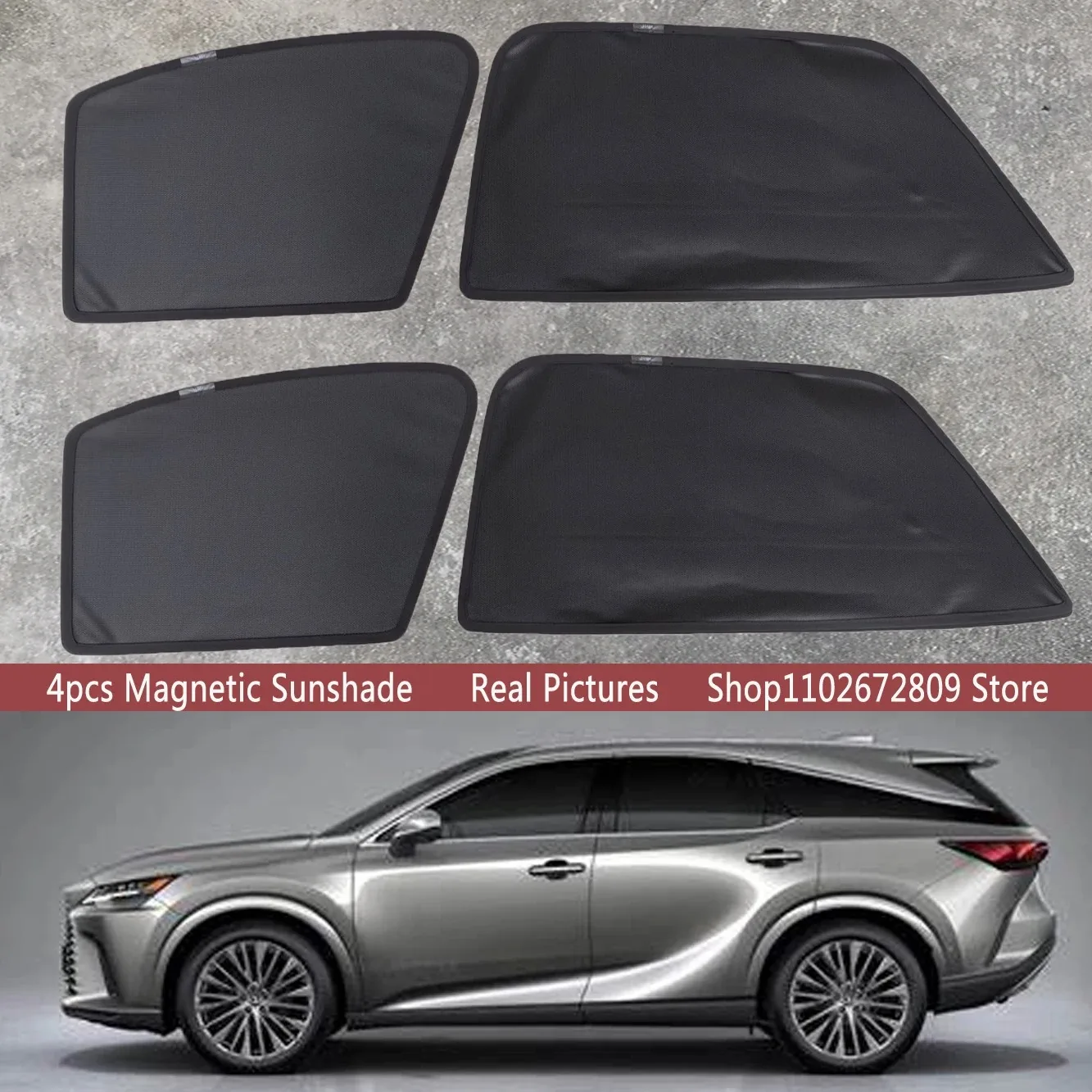 

Магнитная солнцезащитная шторка на лобовое стекло для Lexus RX RX350h RX500h RX450h ALA10 ALH1 2023 - 2026 2025
