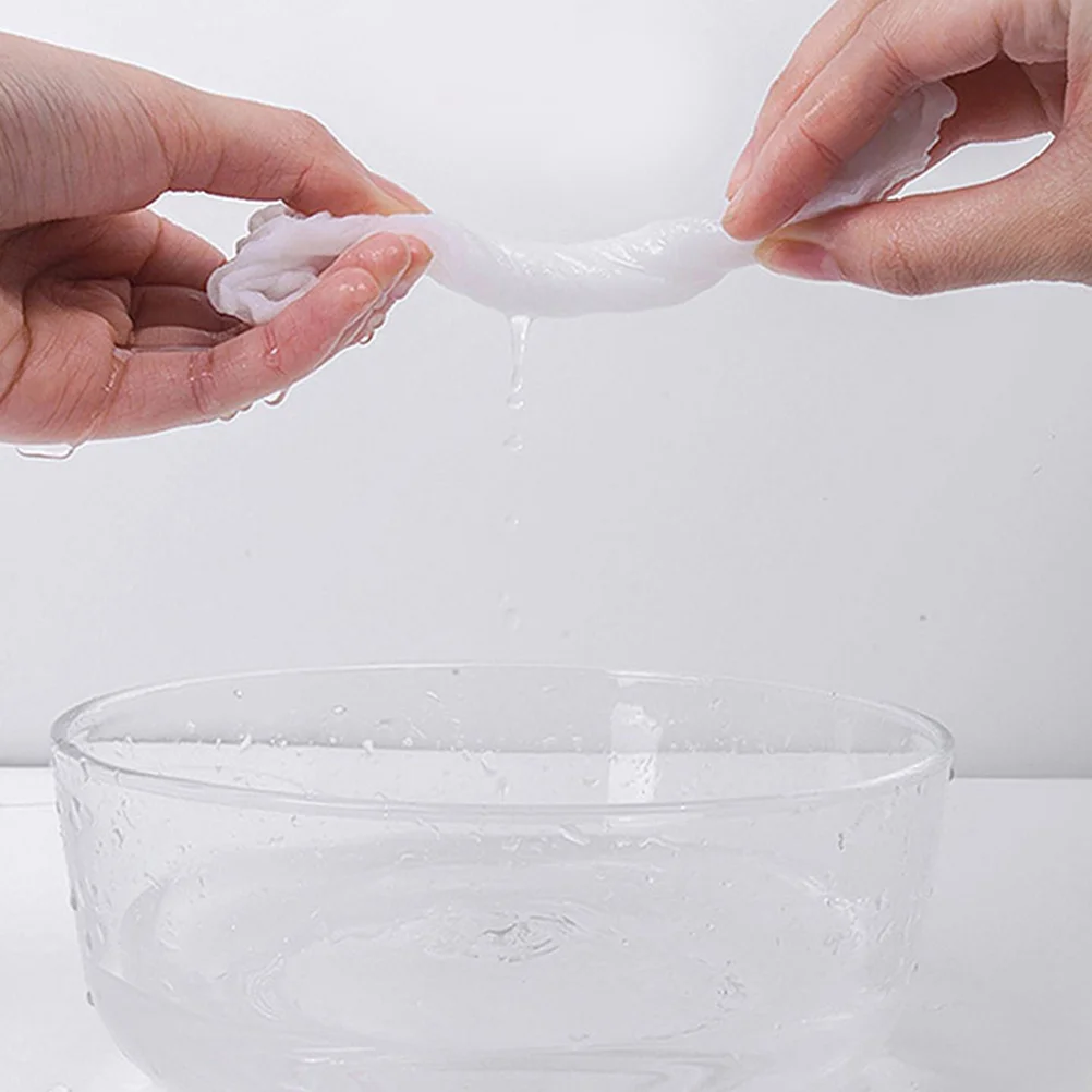 75 шт., хлопковые мягкие салфетки из нетканого материала, салфетка для лица для чувствительной кожи, домашнего офиса, влажная и сухая бумага, туалетные салфетки