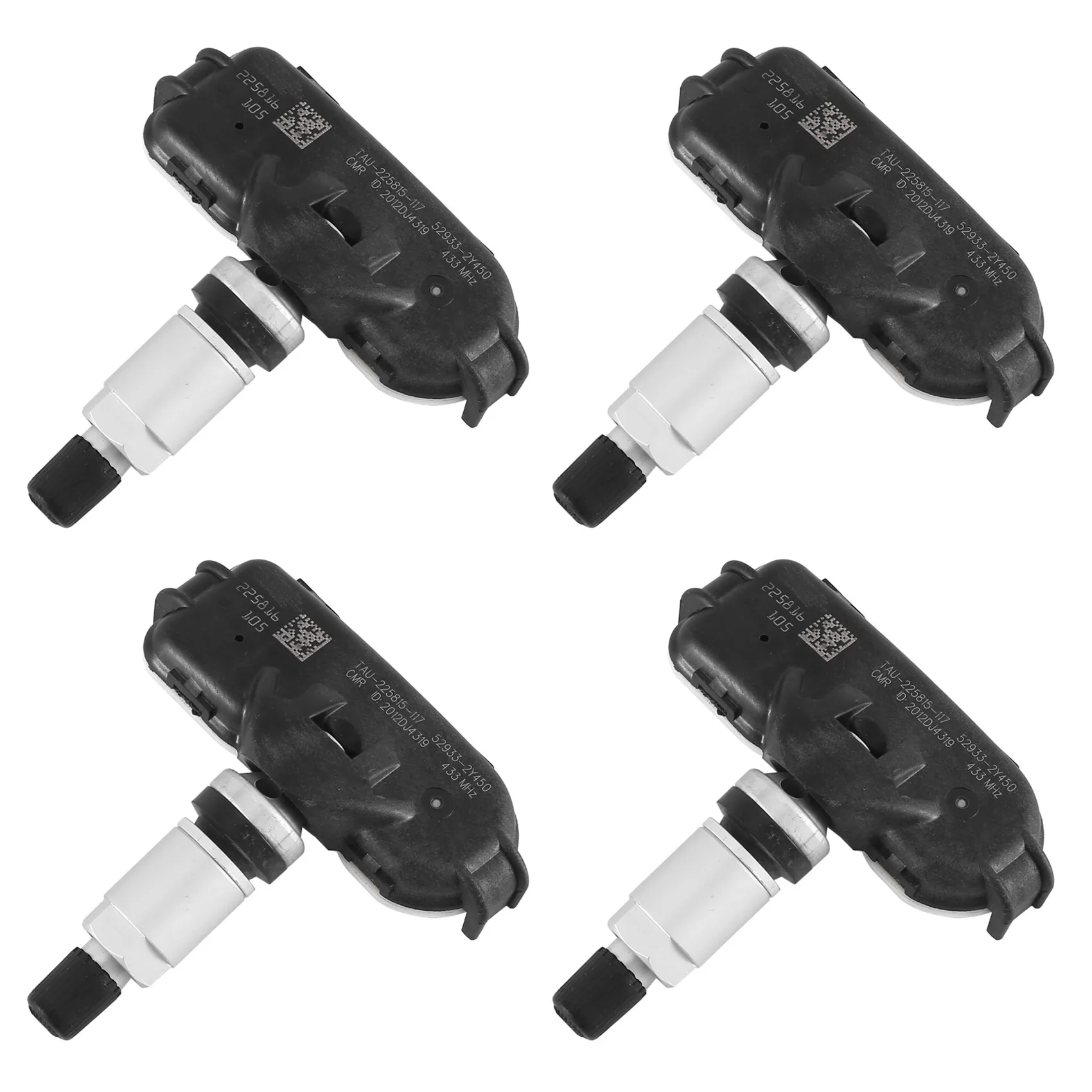 

Set of 4 Tire Pressure Sensor TPMS 52933-2Y450 for Hyundai Ix35 Tucson 2013-2015 529332Y450