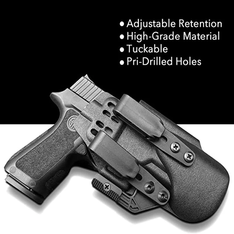 1/2Pcs Gun Holster Clip Belt Grip Hooks Holster Mounting Hardware with Screw Adjustable Adapter for IWB OWB Tactical Accessories