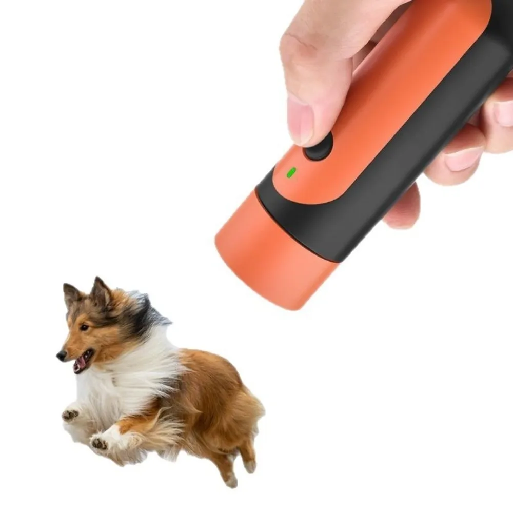 Ultrasonic Dog Bark Deterrent Device Anti-Barking 40KHz Dog Training Tool Compact Professional ultrasonic dog repeller