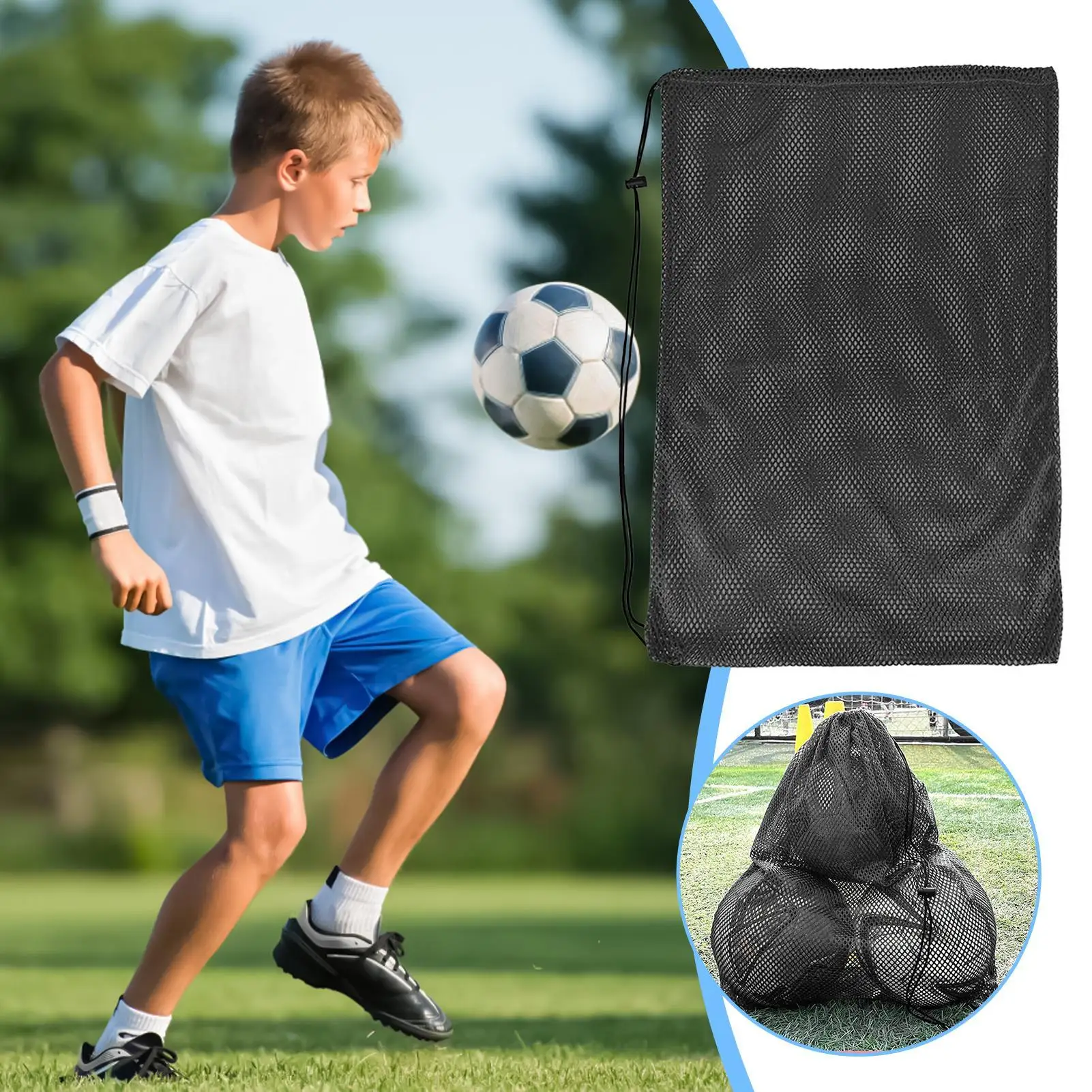 

Большая сетчатая сумка, водонепроницаемая сумка для снаряжения для сноркелинга с шнурком 68x48 см, очень большой органайзер для снаряжения для дайвинга для подводного плавания, поездки на пляже