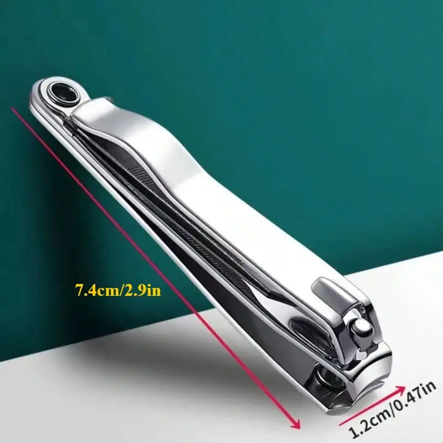 1 шт. портативные большие кусачки для ногтей, бытовые кусачки для ногтей с вращающимся ремнем, инструменты для обрезки ногтей