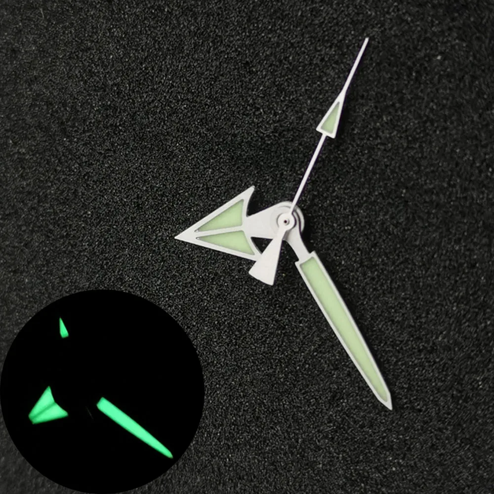 

Watch Hands C3 GreenLuminous Watch Pointer for SKX007/NH35A/NH36A Movement, NH35 Hands, 3Pins Needles Repair Parts Accessories