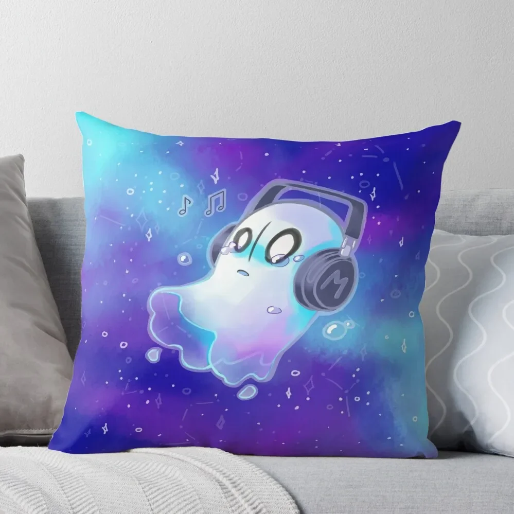 

Napstablook Throw Pillow Pillow Decor Bed pillowcases