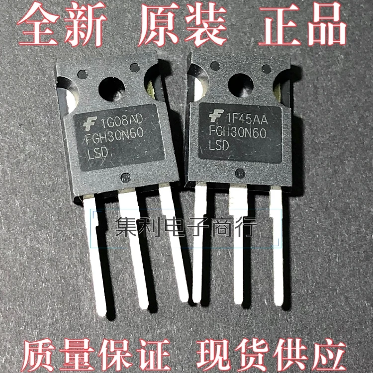 10PCS/Lot FGH30N60 FGH30N60LSD  IGBT TO-247 30A/600V  New And Imported Orginial Fast Shipping In Stock