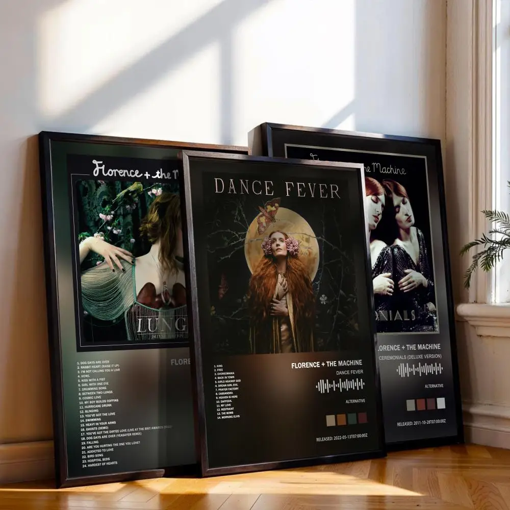 Florence + the Machine Poster Music Album Cover For Room Canvas Painting Print Art Home Wall Decor Picture Gift