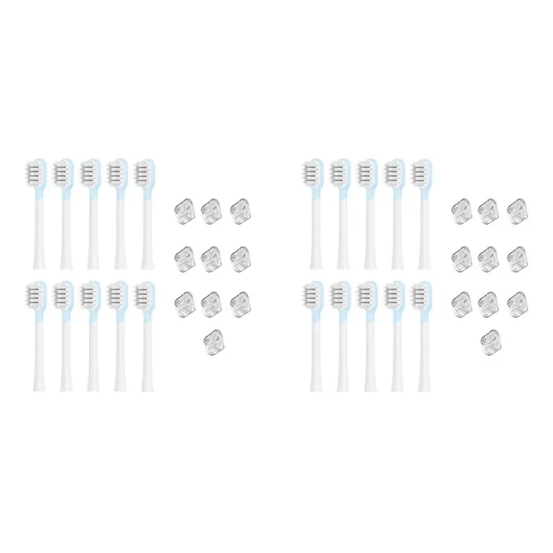 

A98I-20X For Laifen Full Range Replacement Electric Tooth Brush Heads Clean Version Standard Fine Fur Style