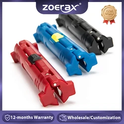 ZoeRax Wire Stripper Pen network cable Tools Wire Cable Cutter Rotary Coaxial Wire Stripping Cutting Machine Pliers