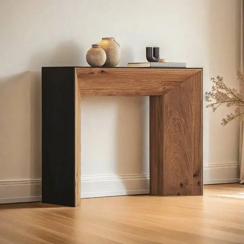 طاولات وحدة التحكم في منتصف القرن من سابي وابي، طاولات وحدة تحكم فاخرة كلاسيكية فاخرة ومتميزة، أثاث مدخل وحدة التحكم في طاولة ريفية بسيطة #6