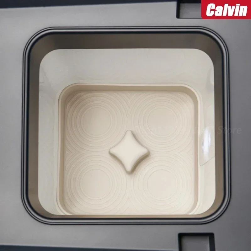 Glass Holder With Silicone Pad For BYD Leopard 5 Beverage Fixation  Interior Refit Parts Modification Accessories