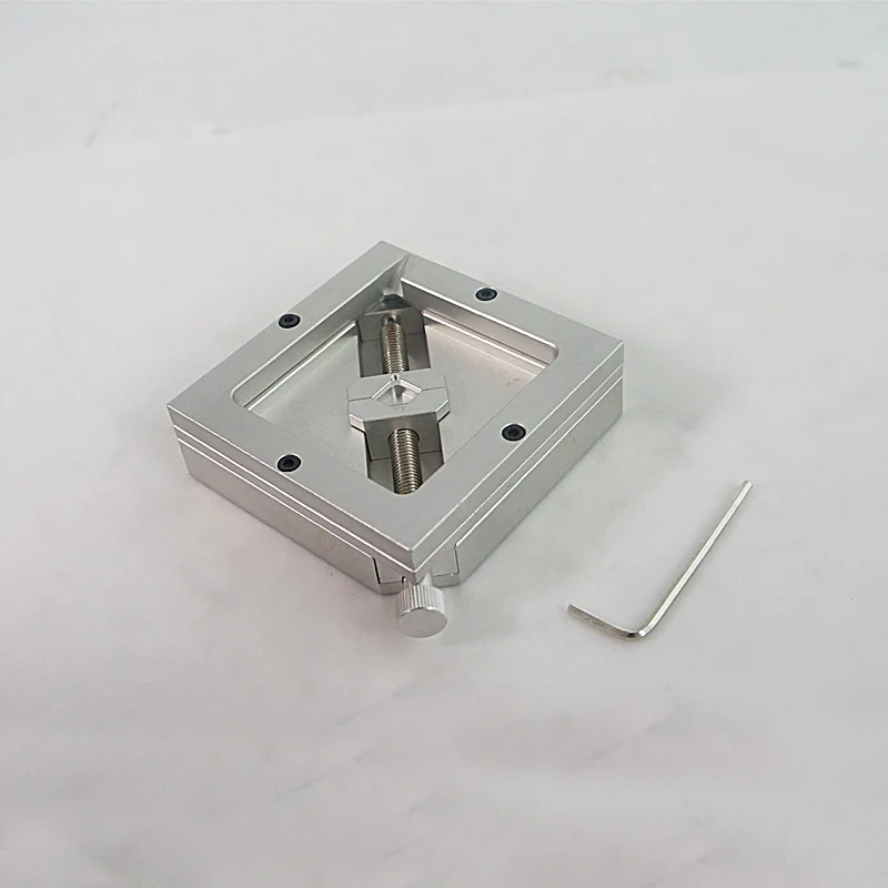 BGA Rework Machine Accessory 90MM Silver BGA Reballing Station Stencils Template Holder Foxture Jig for BGA Reballing