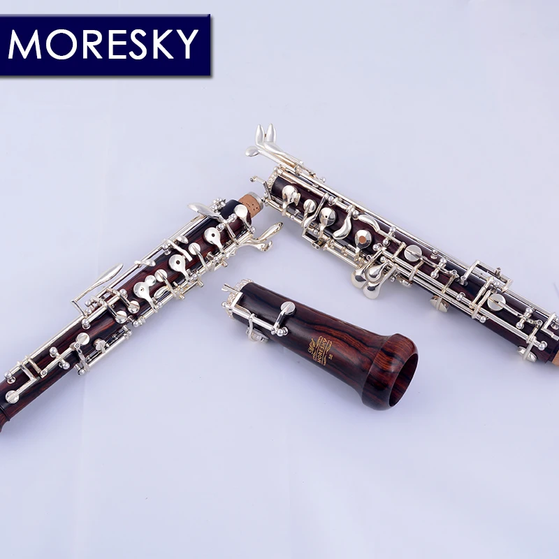 MORESKY oboe  Cocobolo Wood Silver plated key semi-automatic fully automatic s8