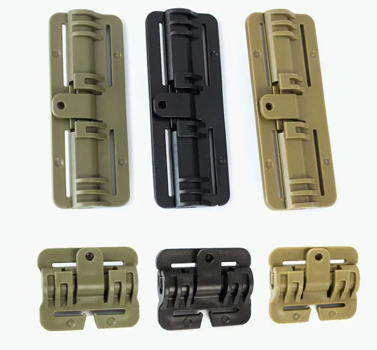 1PC Tactical Vest Quick Release Buckle Slider Molle Strip Module Strip Buckle Quick Disassembly Tactical Fixture Kit