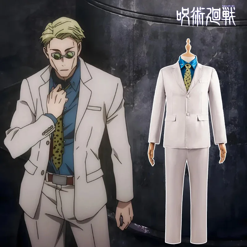 

Anime Jujutsu Kaisen Nanami Kento Cosplay Costume Shirt Coat Pants Halloween Christmas Carnival Party Role Play Con Suit Uniform