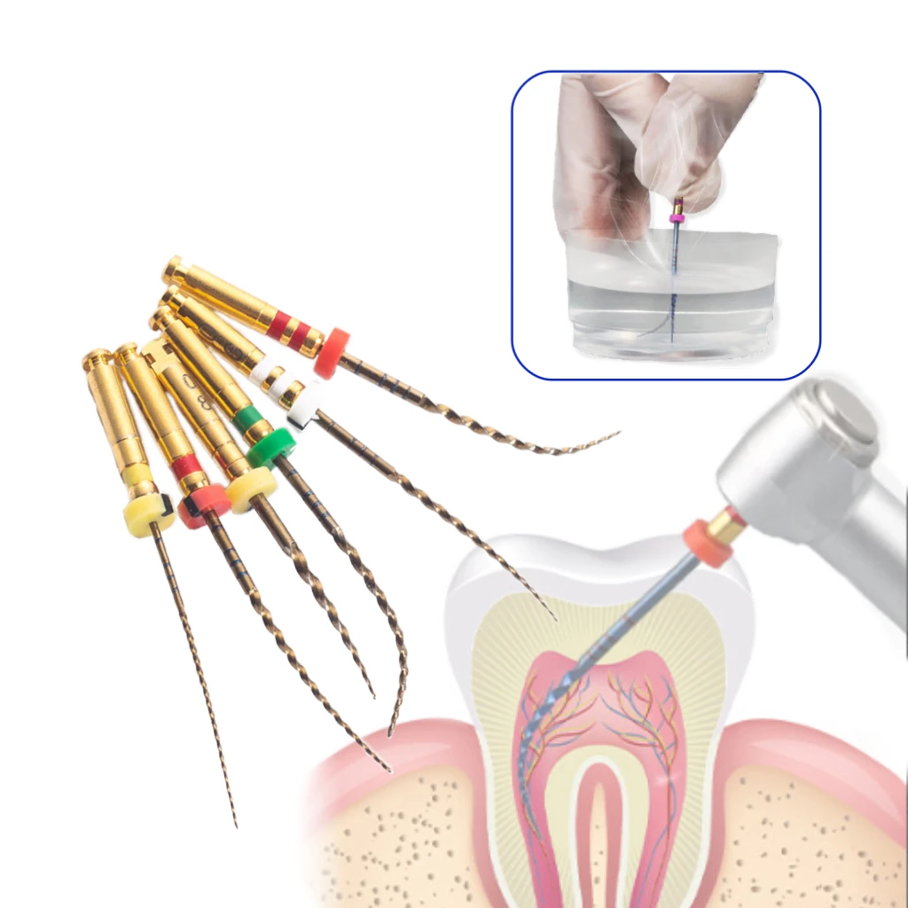 

Dental endo files taper dental rotary needle accessories files 1 set endodontic files for Root canal cleaning heat act
